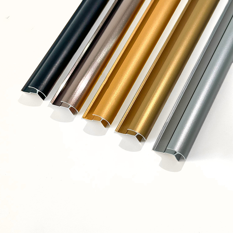 Profil Aluminium Arka untuk Mencantum Sudut Luaran Panel Pvc