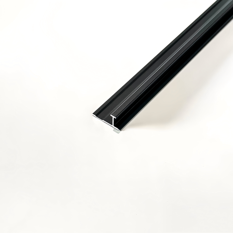 Aksesori Dinding 8mm Aloi Aluminium I Bentuk Profil Disesuaikan Trim