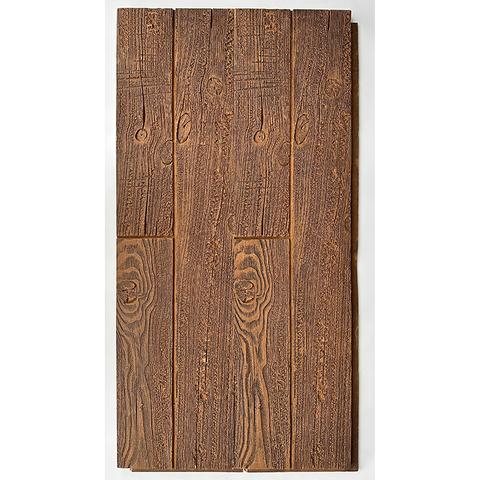 PU Moana Rotten Wood Panel Whakapaipai Taiepa Polyurethane Wood 1200 * 600 * 20mm