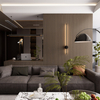 Πυρίμαχο Bamboo Charcoal Panel Wall Ξύλο 5mm/8mm
